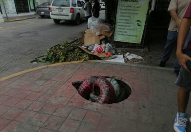 MONTONES DE BASURA Y FALTA DE SEÑALALAMIENTOS DAN MALA IMAGEN A LA CIUDAD DE VERACRUZ.