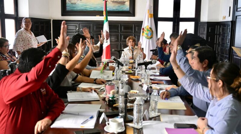 Aprueba Cabildo de Veracruz paridad de género en elección de la agencia municipal de Delfino Victoria.
