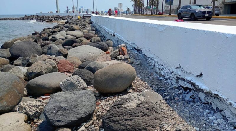 Embellece Ayuntamiento de Veracruz el bulevar Ávila Camacho.
