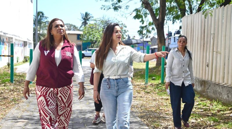 Supervisa Ayuntamiento de Veracruz senderos seguros para mujeres y niñas.