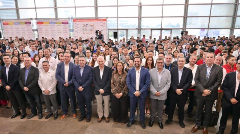 Inaugura Gobernadora Expo Acero; Veracruz, tercer productor de acero del país.