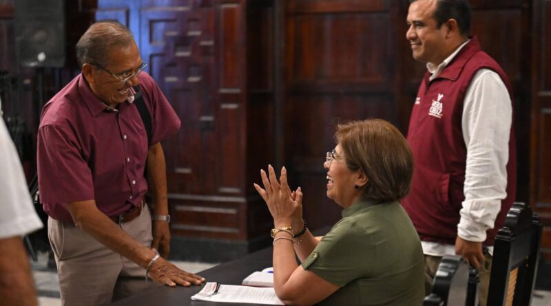 Atiende Ayuntamiento de Veracruz a 284 ciudadanos en “Día del Pueblo”.