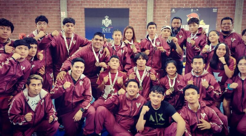 Avanzan seis boxeadores jarochos a Olimpiada Regional Nacional 2026.