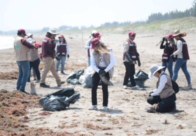 Refuerzan limpieza de Playa Chalchihuecan rumbo a Semana Santa. Refuerzan limpieza de Playa Chalchihuecan rumbo a Semana Santa.