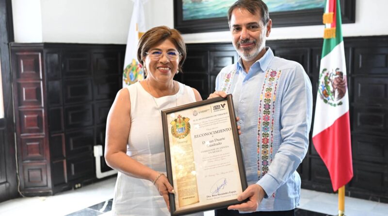 Fortalece Ayuntamiento de Veracruz vínculos de cooperación con España.