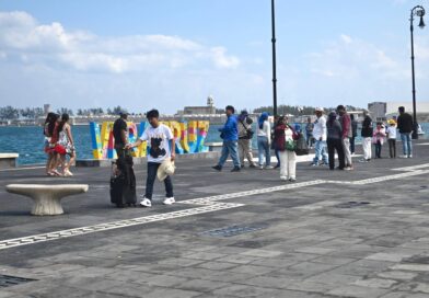 Frente Frío 42 favorece el potencial de lluvias y ambiente fresco en la ciudad de Veracruz.