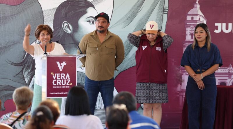 Escuchando al pueblo se transforma la ciudad de Veracruz: Rosa María.