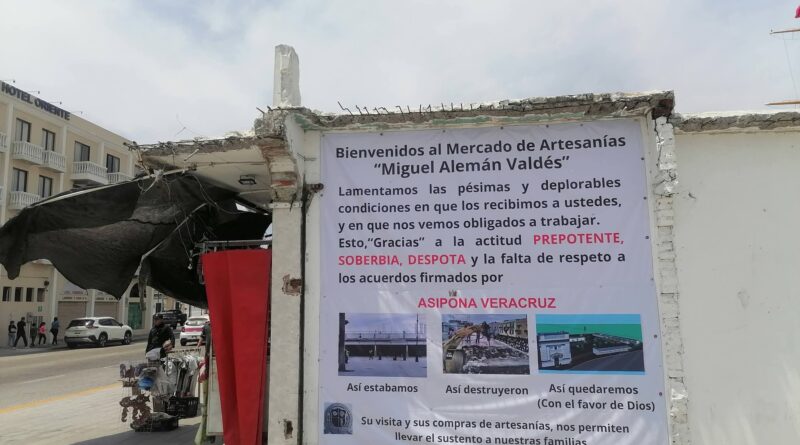 Acusan a Asipona de incumplir acuerdos con artesanos porteños.