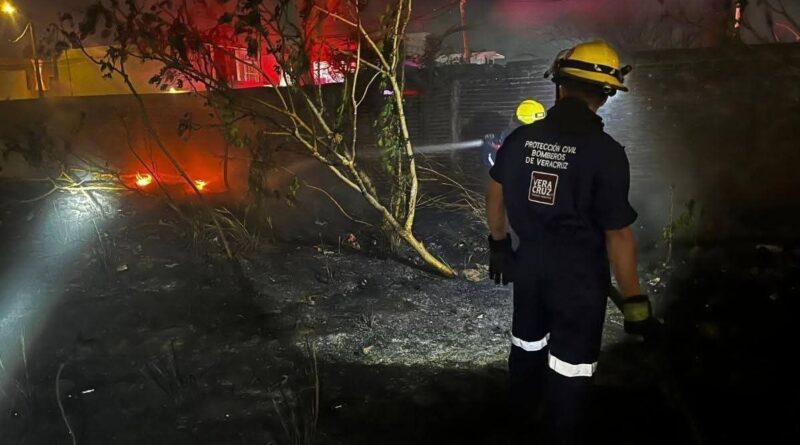 Atiende PC municipal de Veracruz afectaciones por paso de Frente Frío 43.