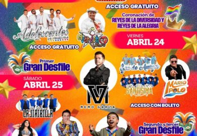 Llega el Carnaval Cardel 2026 con música y tradición del 23 al 26 de abril.