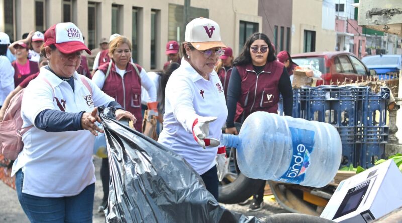 Fortalece Ayuntamiento de Veracruz cultura de prevención con Jornadas de Descacharrización.