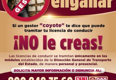 Licencias sin intermediarios: SSP llama a proteger tu trámite y tu dinero.