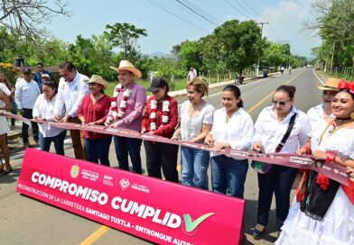 Cumple Rocío Nahle su palabra: entrega la totalidad de la carretera Isla–Santiago