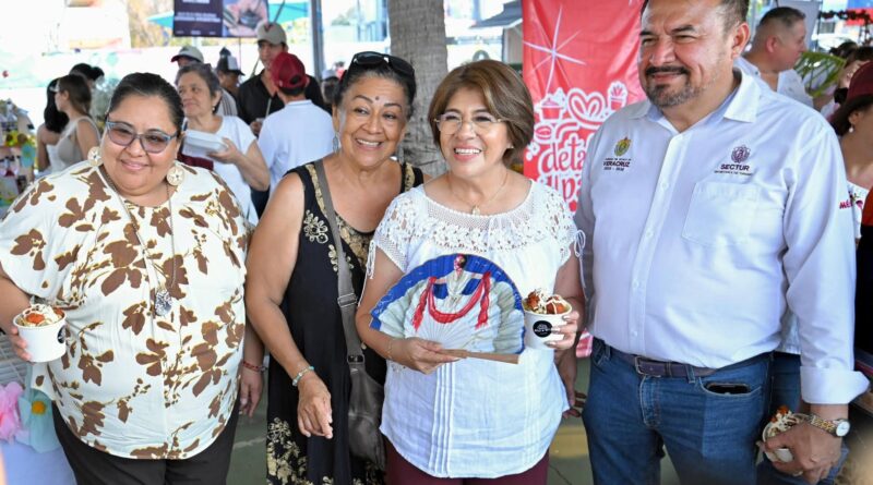 Muestran riqueza gastronómica de Veracruz en Paseo del Café.