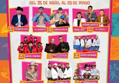 Asiste a la tradicional Feria de la Naranja de Álamo, inicia el próximo sábado.