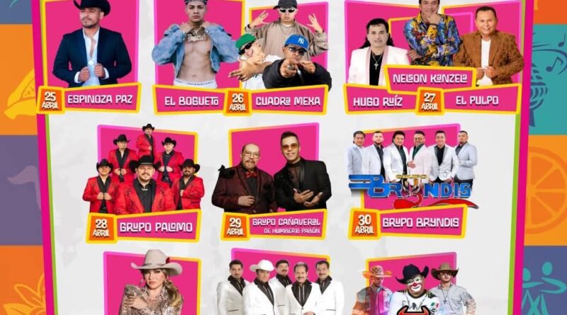 Asiste a la tradicional Feria de la Naranja de Álamo, inicia el próximo sábado.