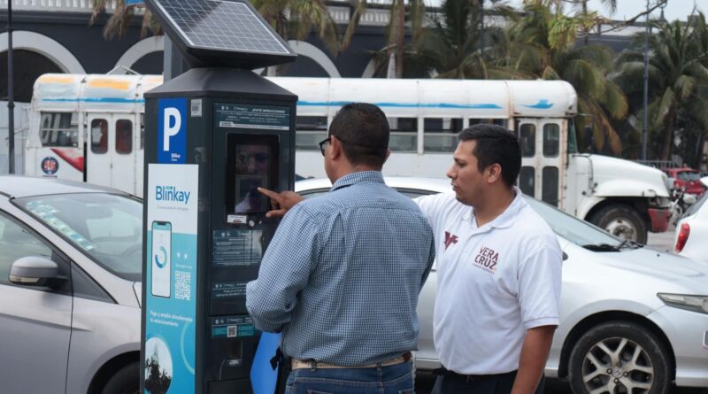 Suspende Ayuntamiento de Veracruz cobro de parquímetros este 1 de mayo.