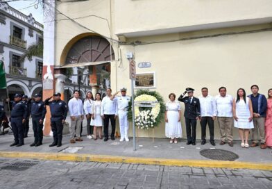 Incremento histórico de salario a policías municipales de Veracruz.