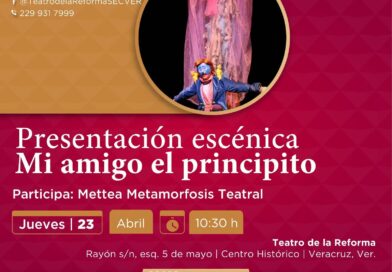 Mi amigo el principito llega con función gratuita en el Teatro de la Reforma.
