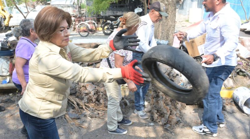 Recolecta Ayuntamiento de Veracruz 117 toneladas de desechos en jornada de descacharrización.