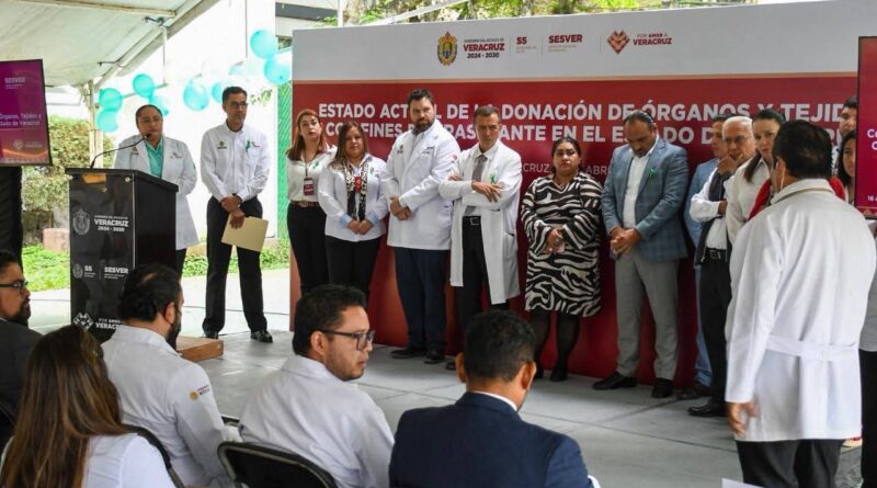 Promueve Salud capacitación y conciencia sobre donación de órganos y tejidos.