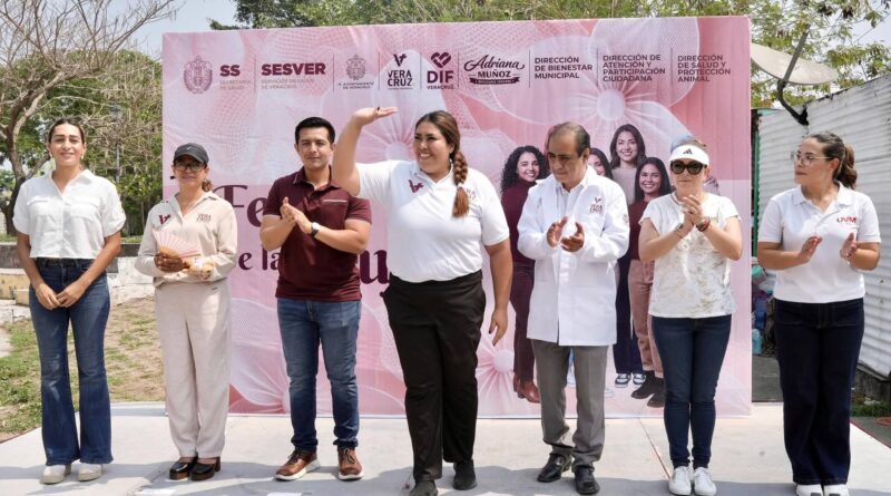 Acerca Ayuntamiento de Veracruz servicios de salud y asesoría jurídica gratuita a mujeres en Valle Alto.