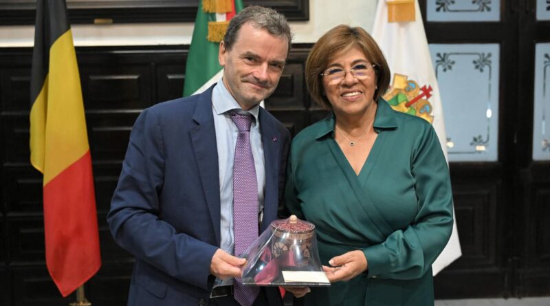 Ciudad de Veracruz fortalece vínculos históricos y económicos con Bélgica.