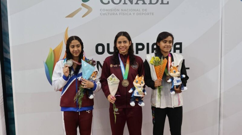 Brillan atletas porteños en natación en Olimpiada Nacional CONADE 2026.