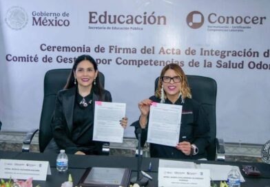 CEYESOV y el CONOCER firman acta de creación del Comité de Gestión de Competencias de la Salud Odontológica.