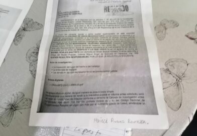 DESPOJAN DE TERRENO A DOÑA ESTHER  CALVO MONTESINOS.