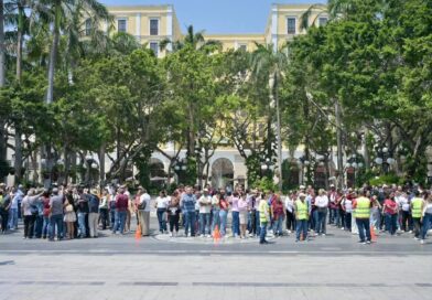 Participa Ayuntamiento de Veracruz en el Primer Simulacro Nacional 2026.