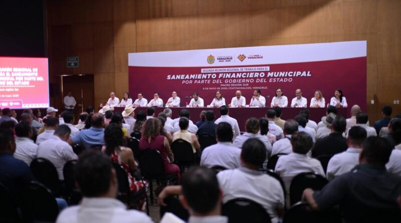 Con saneamiento financiero, Veracruz avanza para ocupar el lugar que le corresponde: Rocío Nahle