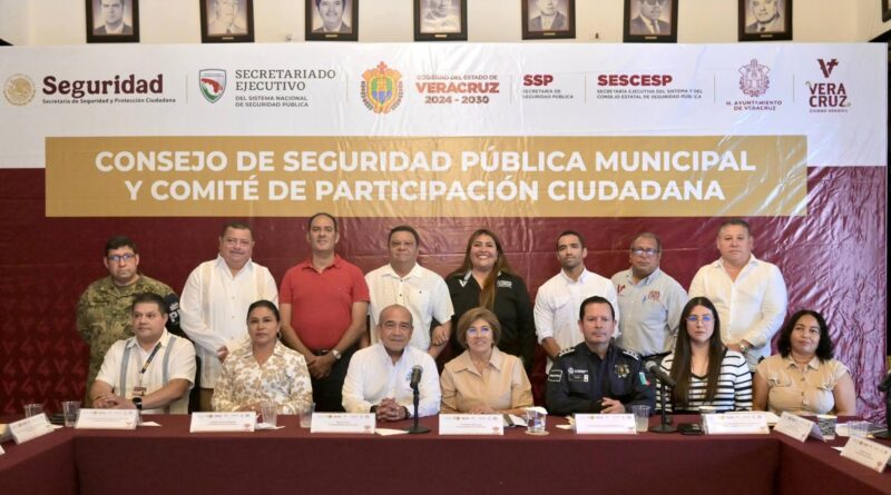 Fortalece Ayuntamiento de Veracruz la seguridad pública; disminuye la incidencia delictiva.