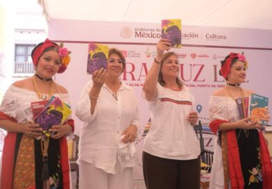 Rocío Nahle y Paco Ignacio Taibo II ponen en marcha Veracruz Lee.