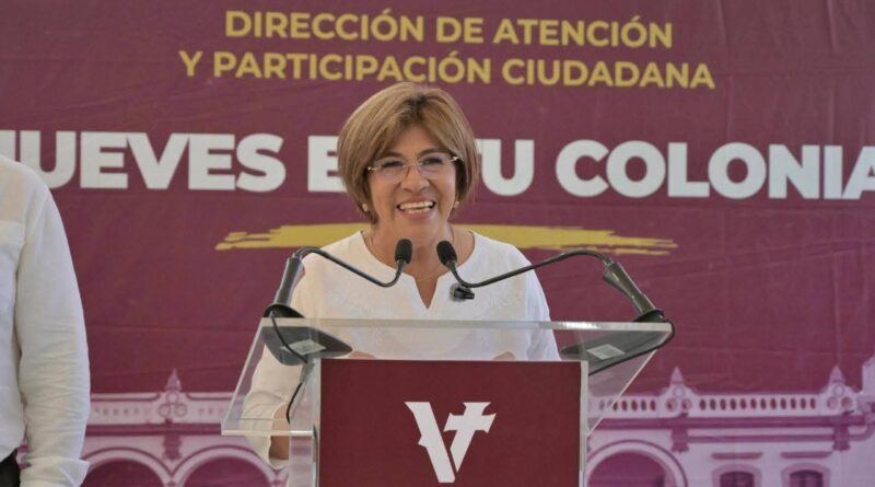 Refuerza Ayuntamiento de Veracruz acciones de mejora urbana en Lomas del Vergel.