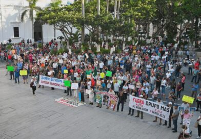 En Cabildo Abierto, miles exigieron la salida de Grupo MAS.