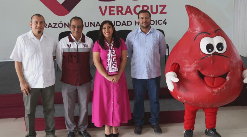Impulsa DIF Municipal de Veracruz cultura de la donación sanguínea con jornada “Gotas con Compromiso”