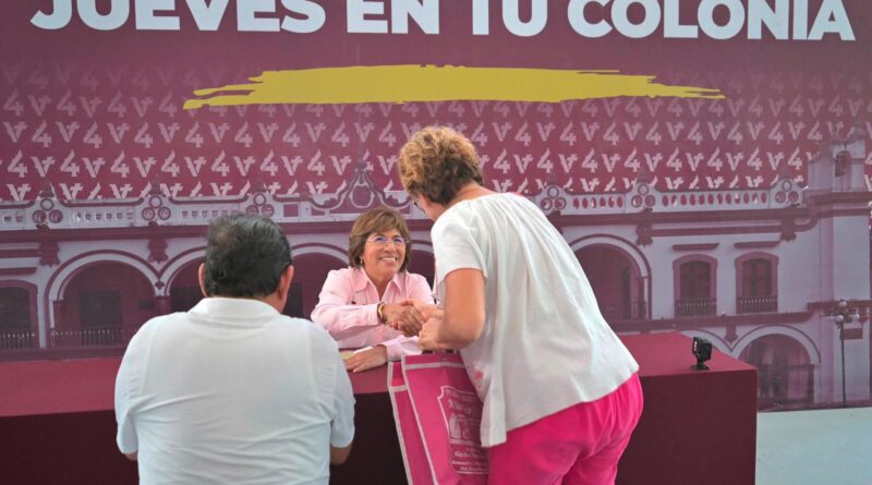Avanza la transformación de Veracruz a través de “Jueves en tu colonia”