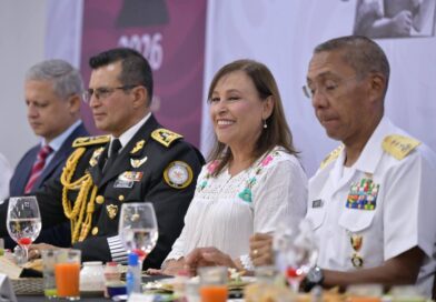 Reconoce Rocío Nahle a la Guardia Nacional por siete años de servicio a Veracruz.