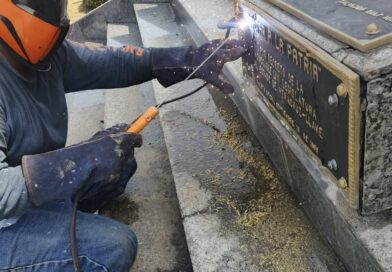 Inicia rehabilitación de Obelisco a los Héroes Caídos de 1914 tras intento de robo de la placa de bronce.
