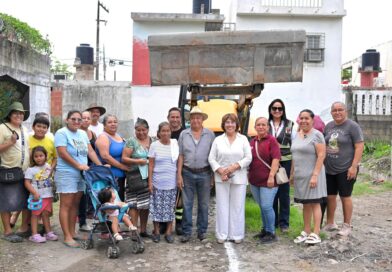 Consolida Rosa María programa de obras para transformar colonias con rezagos históricos.