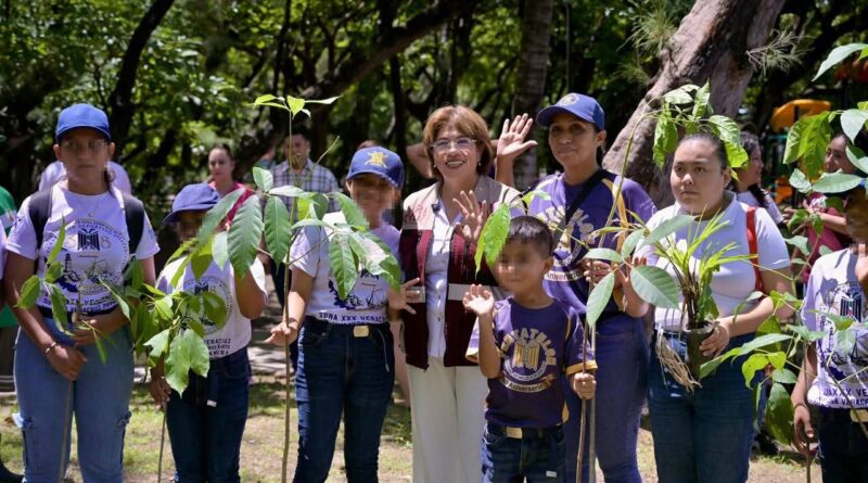 Inicia Ayuntamiento de Veracruz programa de reforestación para fortalecer las áreas verdes de la ciudad.