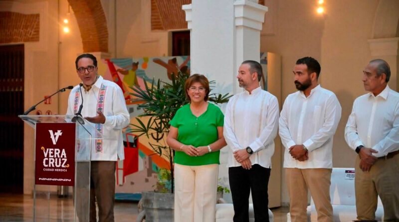 Presenta Rosa María estrategia integral para reactivar el Centro Histórico de Veracruz.