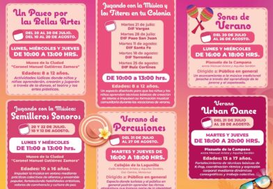 Alcaldesa porteña invita a ciudadanos a participar en el programa Verano en la Heroica Veracruz. 