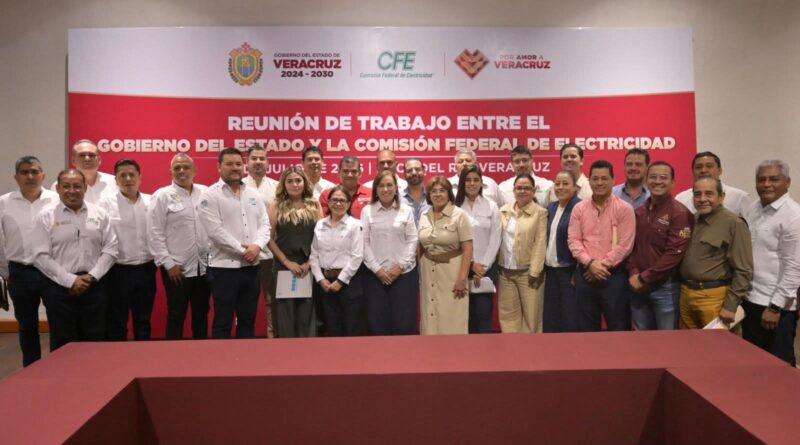 Destaca Rosa María acciones de gobernadora para fortalecer el suministro de electricidad en Veracruz