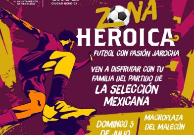 Todo listo para apoyar a nuestra Selección en la Macroplaza del Malecón.