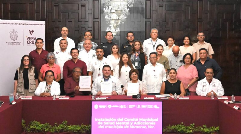 *Refrenda Rosa María compromiso con la salud mental y la prevención de adicciones en la ciudad de Veracruz*