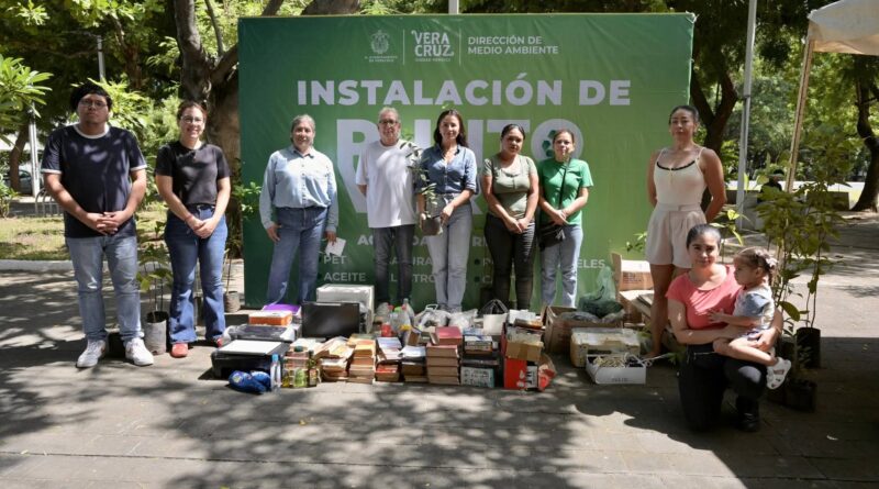 *Fomenta Rosa María la educación ambiental con el programa “Punto Verde”*