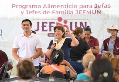 *Inicia Rosa María segunda dispersión de valeras de JEFMUN en beneficio de 15 mil familias*
