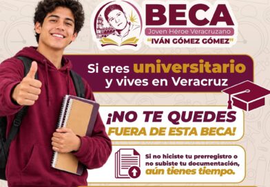 *Amplía Ayuntamiento de Veracruz plazo de prerregistro y carga de documentos para beca municipal universitaria*